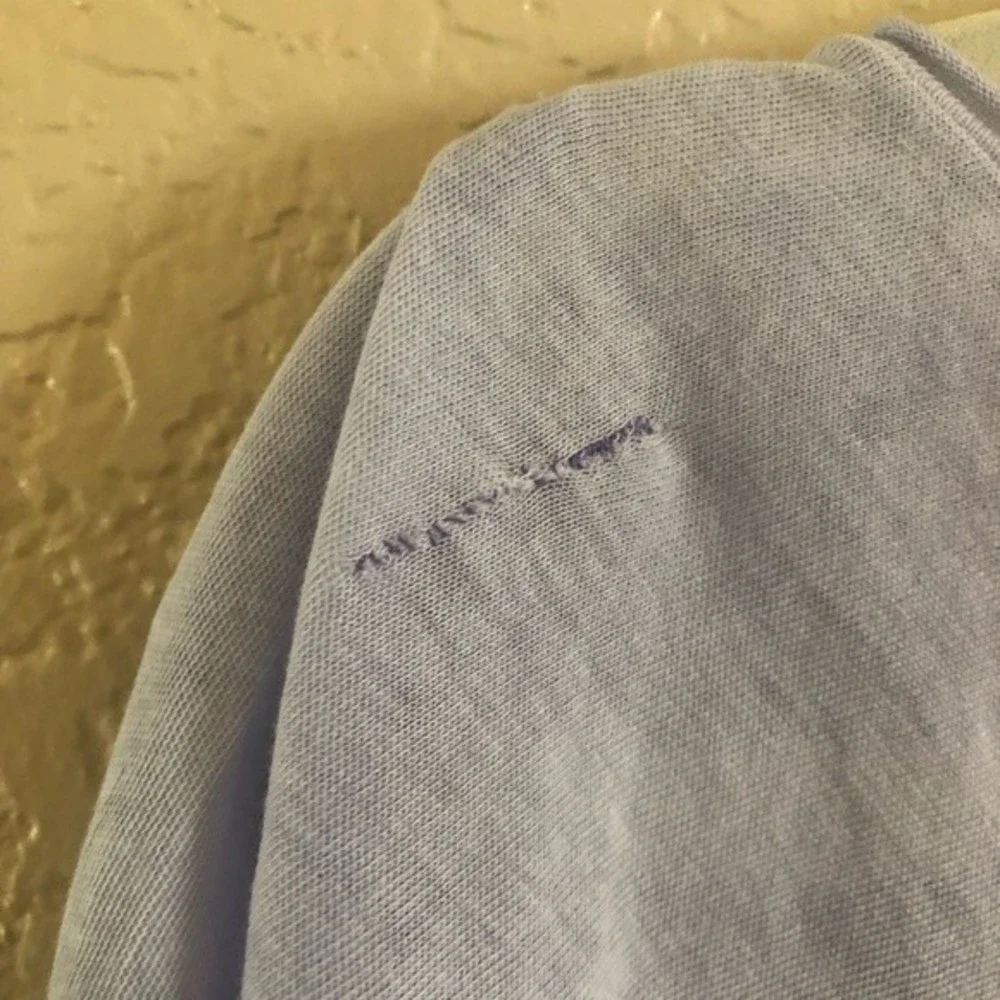 Cotton Citizen Knit Tee Top S Purple - Picture 7 of 16